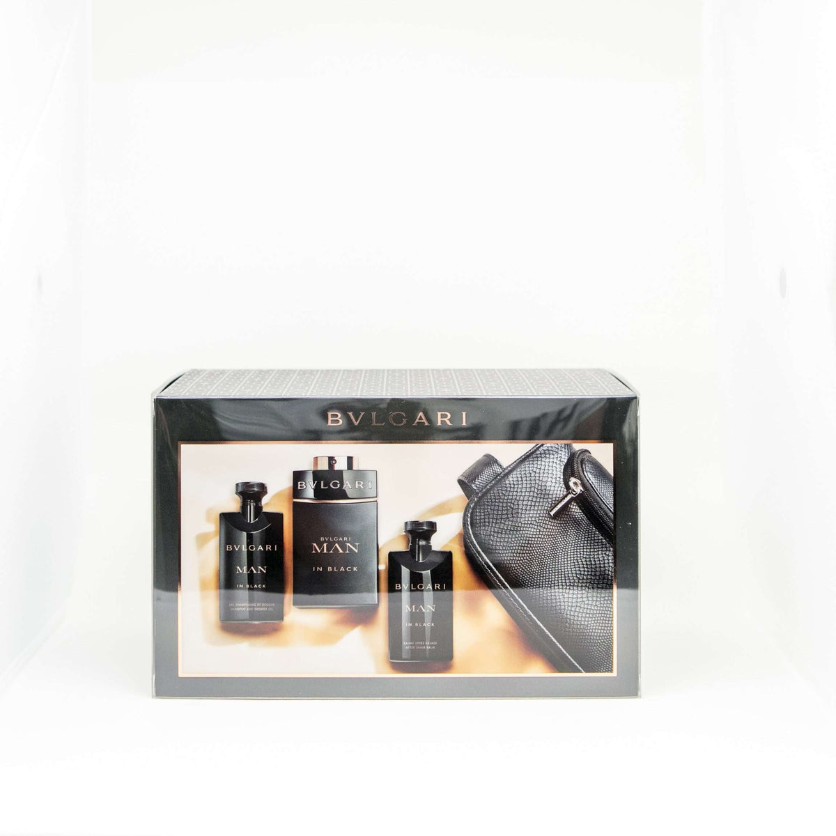 Bvlgari Man In Black Men Gift Set