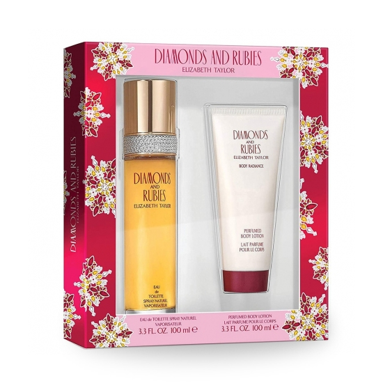 Diamond And Rubies Gift Set Women, ELIZABETH TAYLOR, FragrancePrime