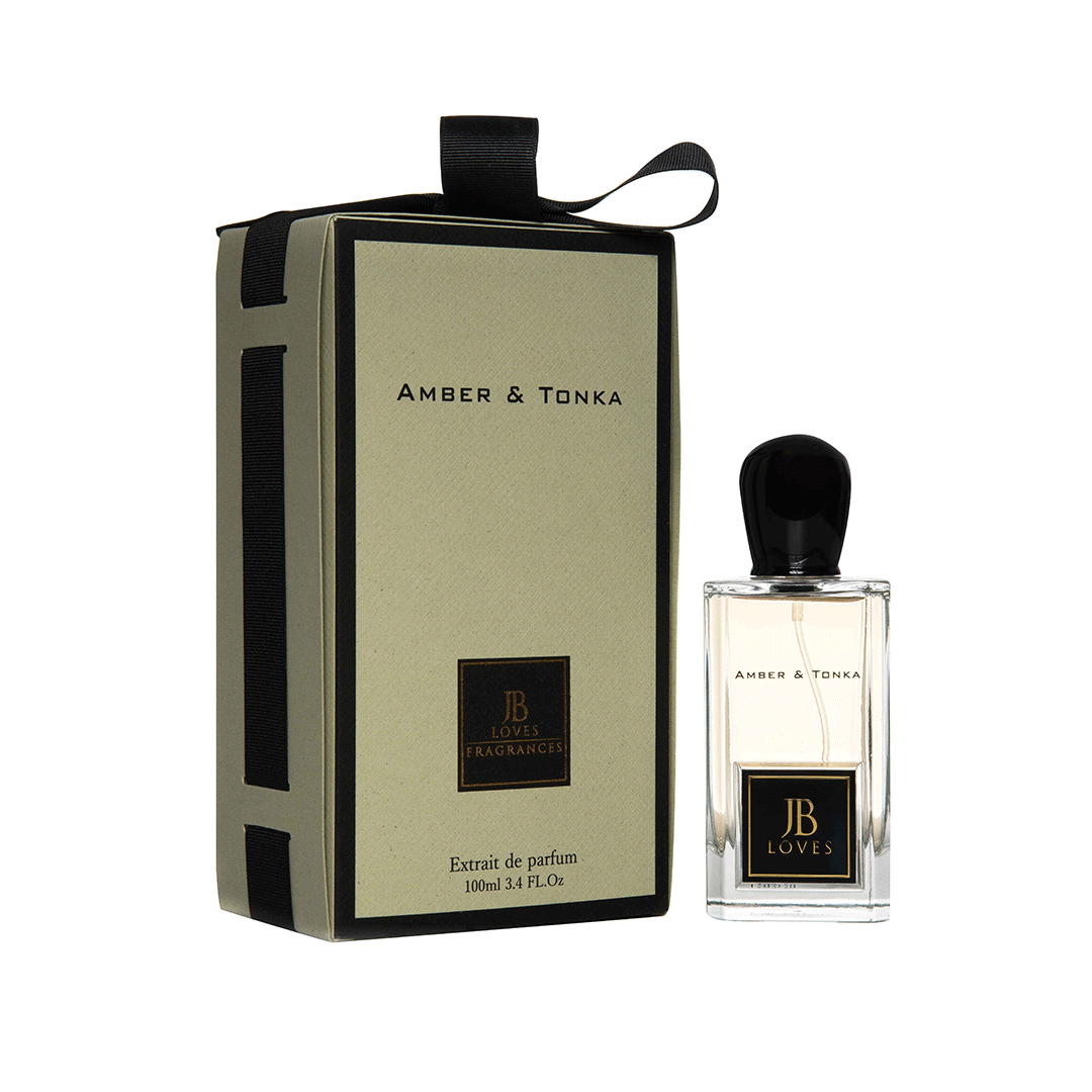 Jb Loves Amber & Tonka (Loves Amber & Tonka Twist) UNISEX, JUST BLACK, FragrancePrime