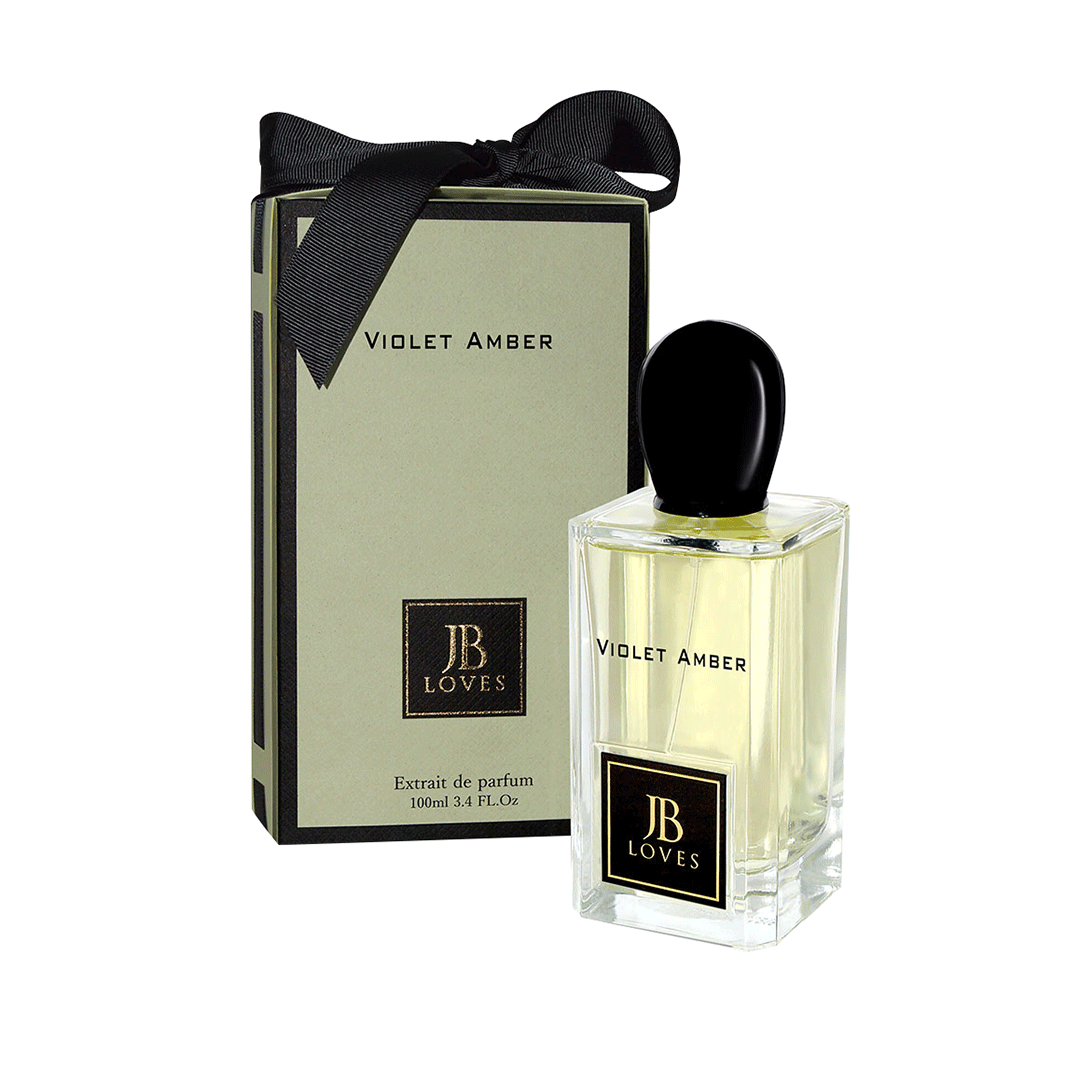 Jb Loves Violet Amber (Violet Amber Twist) UNISEX, JUST BLACK, FragrancePrime